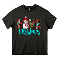 Asphalt love christmas snowman Heavy Core Tee - JahusDesignShop