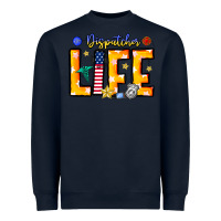 Navy name tribute to first responder dispatchers Heavyweight Sweatshirt - CowhideDigitalArt