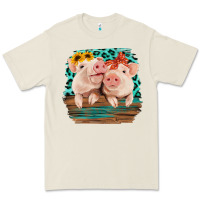 Bone Cute Couple Pigs Premium Tee - Bettercallsaul