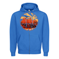 True Royal Retro Vintage Sedona Arizona Hiking Sunset Dawn Gift Zipper Hoodie - minhPixels