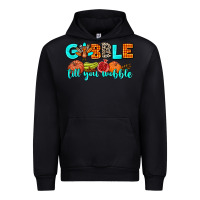 Black gobble till you wobble Urban Hoodie - AdoDesignShop