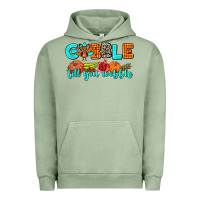 Pigment Oil Green gobble till you wobble Urban Hoodie - AdoDesignShop