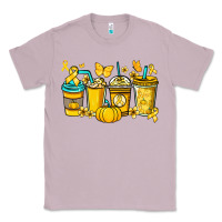 Lilac Childhood Cancer coffee cups yellow ribbon Classic Tee - NancyCooperArtShop