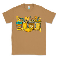 Toasted Coconut Childhood Cancer coffee cups yellow ribbon Classic Tee - NancyCooperArtShop