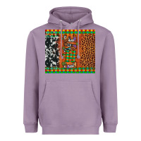 Lavender love autism awareness leopard cowhide Heavyweight Hoodie - Artiststas