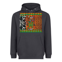 Smoke love autism awareness leopard cowhide Heavyweight Hoodie - Artiststas