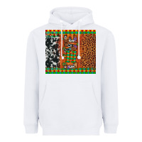 White love autism awareness leopard cowhide Heavyweight Hoodie - Artiststas