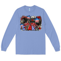Colony Blue Oh my stars pig Long Sleeve Tee - CowGirlArtShop