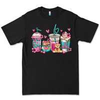 Black valentines day coffee Premium Tee - Jasminsmagicworld