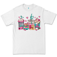 White valentines day coffee Premium Tee - Jasminsmagicworld