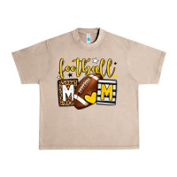 French Oak Football mom yellow team color Urban Heavy Tee - HowdyJamesFarm