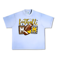 Grape Ice Football mom yellow team color Urban Heavy Tee - HowdyJamesFarm