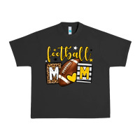 Pigment Black Football mom yellow team color Urban Heavy Tee - HowdyJamesFarm