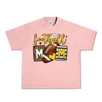 Salmon Football mom yellow team color Urban Heavy Tee - HowdyJamesFarm