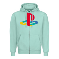 Seafoam play station Zipper Hoodie - minhPixels