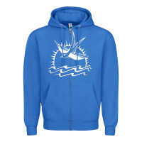 True Royal Captain Jack Sparrow Tattoo WHITE Zipper Hoodie - minhPixels