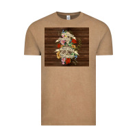 Vintage Coffee kinda emotional with skeleton Vintage Tee - TumblerDesignByShophia