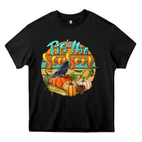 Black tis' the season Heavy Core Tee - LillyAllenDesigns