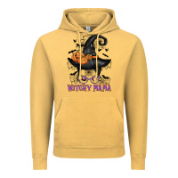 Vintage Mustard witchy mama messy bun Vintage Hoodie - CowGirlArtShop