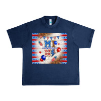 Navy American mini Urban Heavy Tee - TumblerDesignByShophia