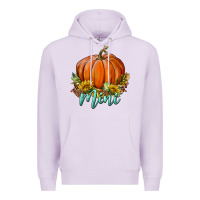 Lilac pumpkin mini Premium Hoodie - BundleAndBundleShop