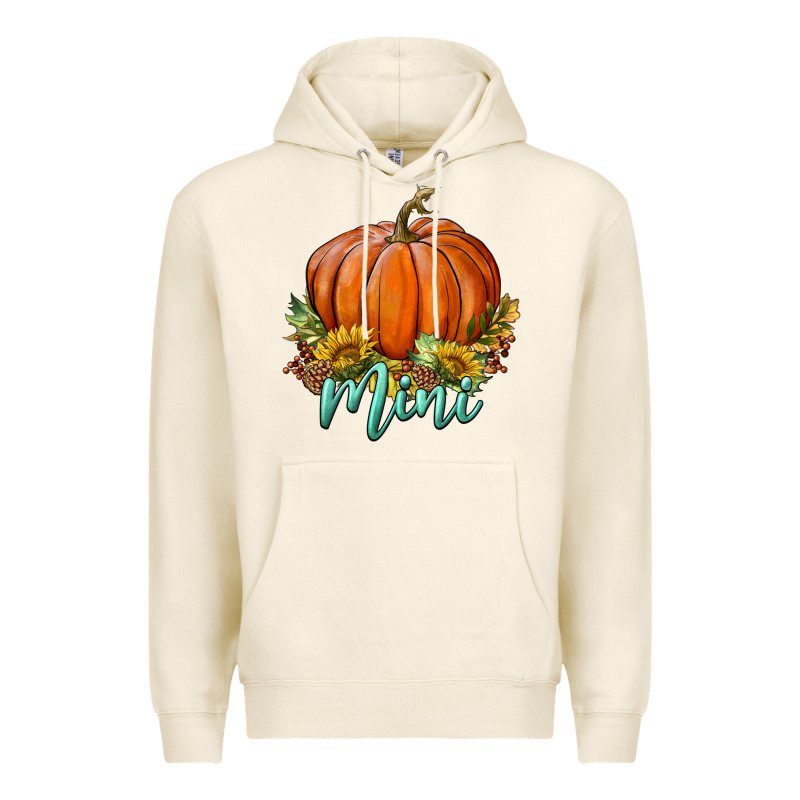 Pumpkin Mini Premium Hoodie by BundleAndBundleShop | Teevron