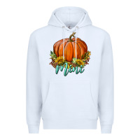White pumpkin mini Premium Hoodie - BundleAndBundleShop
