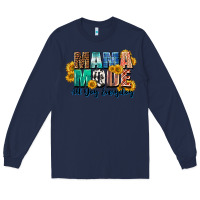 Navy Mama mode all day everyday  Mother's Day Long Sleeve Tee - CowGirlArtShop