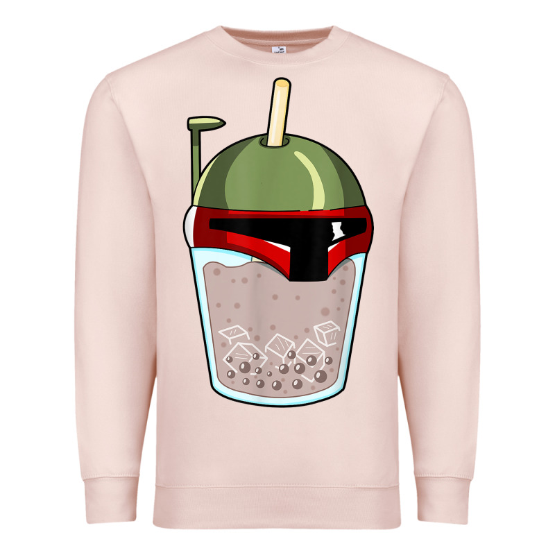 Bubble Fett Boba Tea Funny Sci Fi Pun Pearl Milk Tea Gift T Shirt Premium Sweatshirt by minhPixels | Teevron