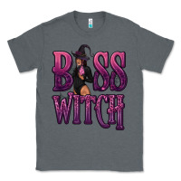Charcoal Heather Boss Witch Classic Tee - texasbilliewilder
