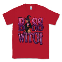 Red Boss Witch Classic Tee - texasbilliewilder