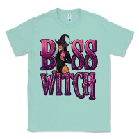 Seafoam Boss Witch Classic Tee - texasbilliewilder