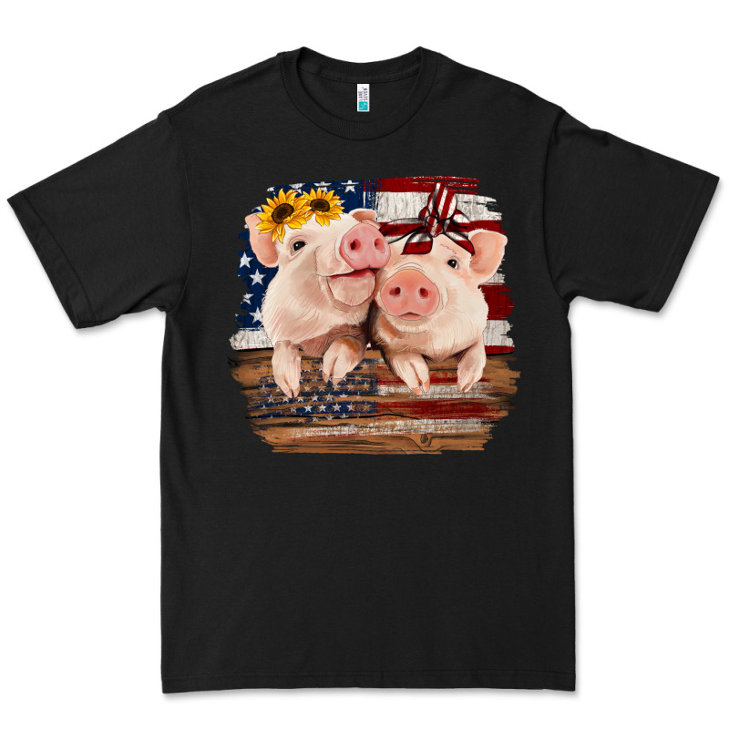 Cute Couple American Pigs Premium Tee by Bettercallsaul | Teevron