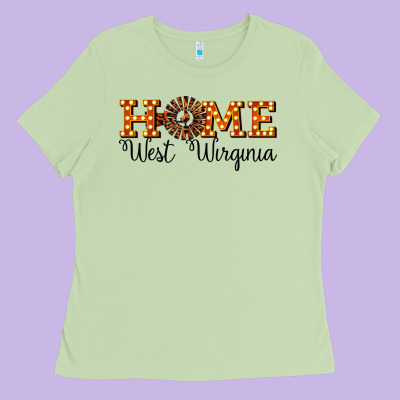 Home West Wirginia Ladies Tee Designed By Bettercallsaul
