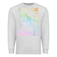 Dove Grey Jesus And Horses, Horse Gifts For Girls, Women Premium Sweatshirt - minhPixels