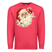 Cardinal santa vintage face Premium Sweatshirt - minhPixels