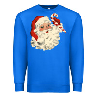 True Royal santa vintage face Premium Sweatshirt - minhPixels