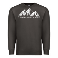 Smoke Canadian Rockies Gift Canada Rocky Mountains Souvenir Premium Sweatshirt - minhPixels