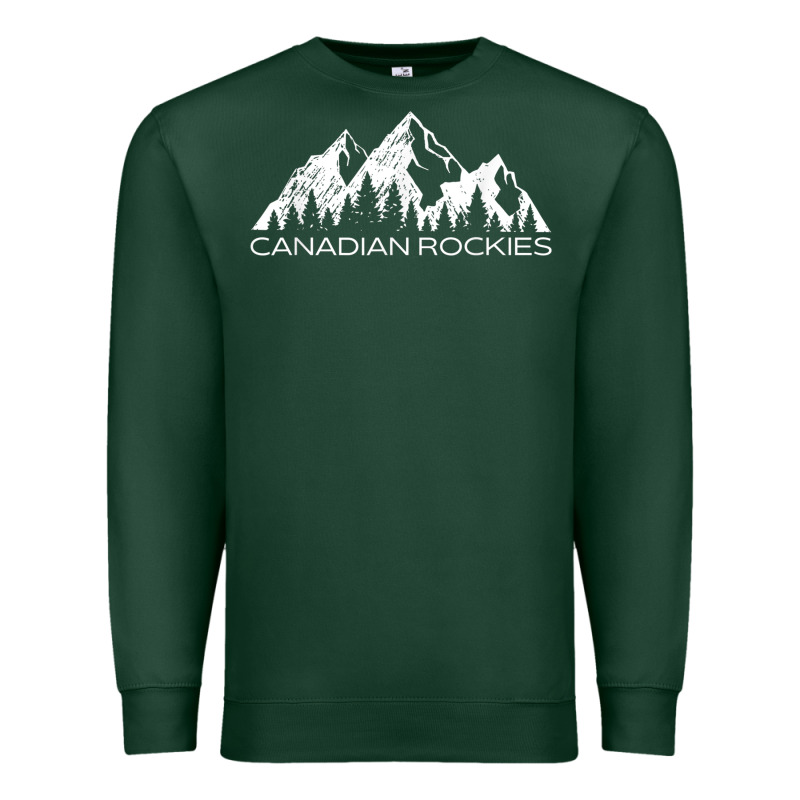 Canadian Rockies Gift Canada Rocky Mountains Souvenir Premium Sweatshirt by minhPixels | Teevron