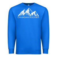 True Royal Canadian Rockies Gift Canada Rocky Mountains Souvenir Premium Sweatshirt - minhPixels