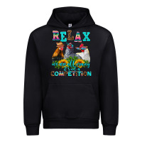 Black relax we are all crazy  competition Urban Hoodie - AdoDesignShop