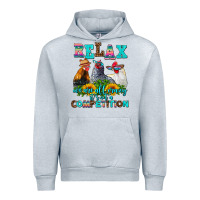Heather Grey relax we are all crazy  competition Urban Hoodie - AdoDesignShop