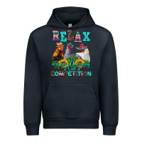 Navy relax we are all crazy  competition Urban Hoodie - AdoDesignShop