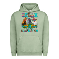 Pigment Oil Green relax we are all crazy  competition Urban Hoodie - AdoDesignShop