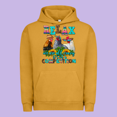 Relax We Are All Crazy  Competition Urban Hoodie Designed By Adodesignshop