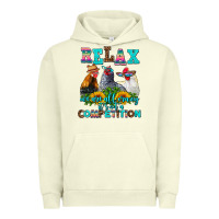 Pigment Pistachio relax we are all crazy  competition Urban Hoodie - AdoDesignShop