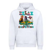 White relax we are all crazy  competition Urban Hoodie - AdoDesignShop