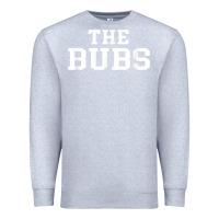 Heather Grey The Bubs T  Bubba Name Cute Nickname Gift Tee Premium Sweatshirt - minhPixels