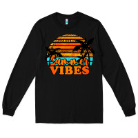 Black Summer Vibes Long Sleeve Tee - Jasminsmagicworld