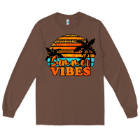 Chestnut Summer Vibes Long Sleeve Tee - Jasminsmagicworld
